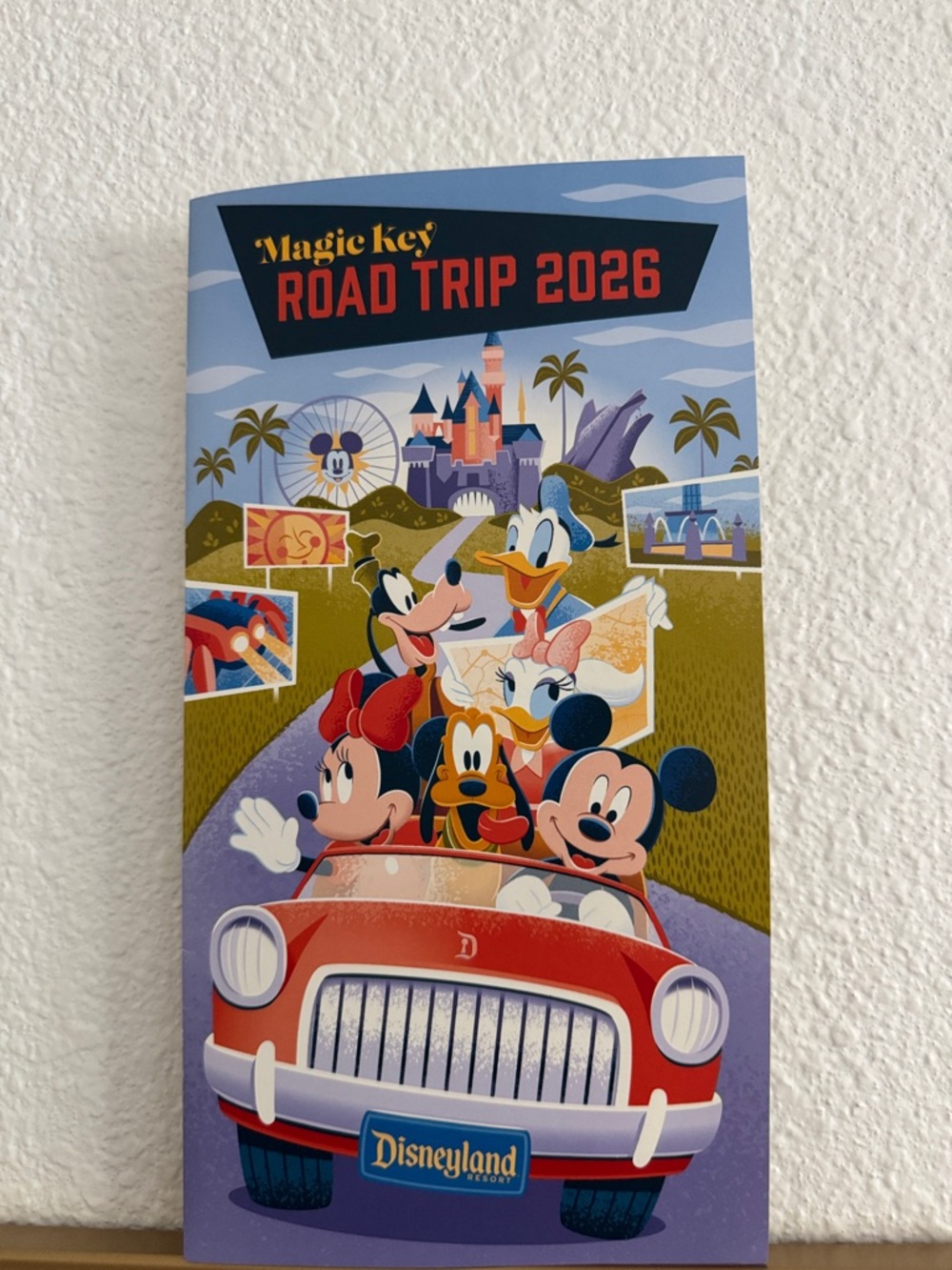 Disneyland Magic Key 2026 road trip car freshener